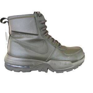 Nike Air Max Goaterra 2.0 Olive Green Leather Boots Mens Size 12 DD5016-300